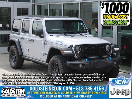 2024 Jeep Wrangler 4xe Willys in Albany, NY - Goldstein Auto Group