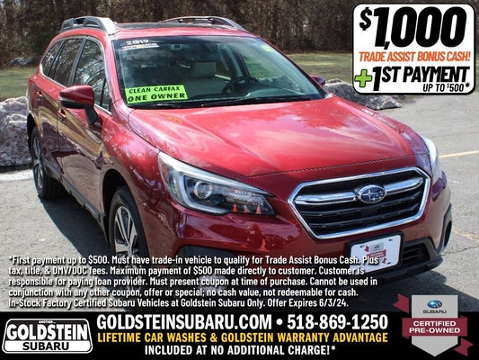 2019 Subaru Outback Limited in Albany, NY - Goldstein Auto Group