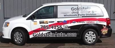 Goldstein Auto Parts Van