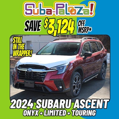 $3,124 OFF MSRP on Select New 2024 Subaru Ascents!*