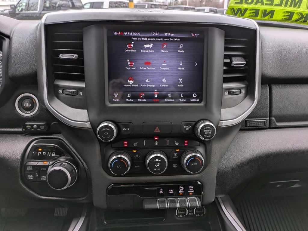 2021 RAM 1500 Big Horn Quad Cab 4x4 6'4" Box