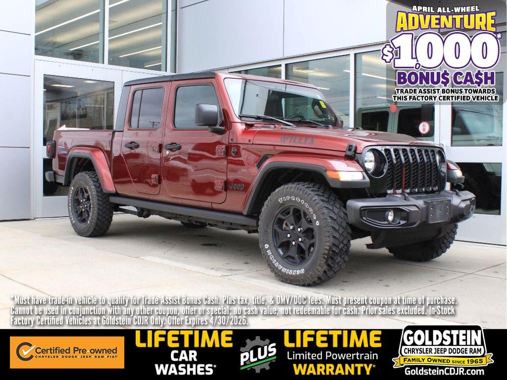 2021 Jeep Gladiator Willys Sport