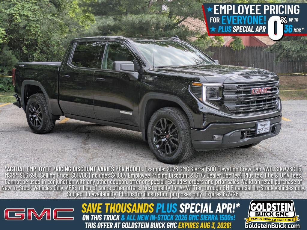2026 GMC Sierra 1500 Elevation