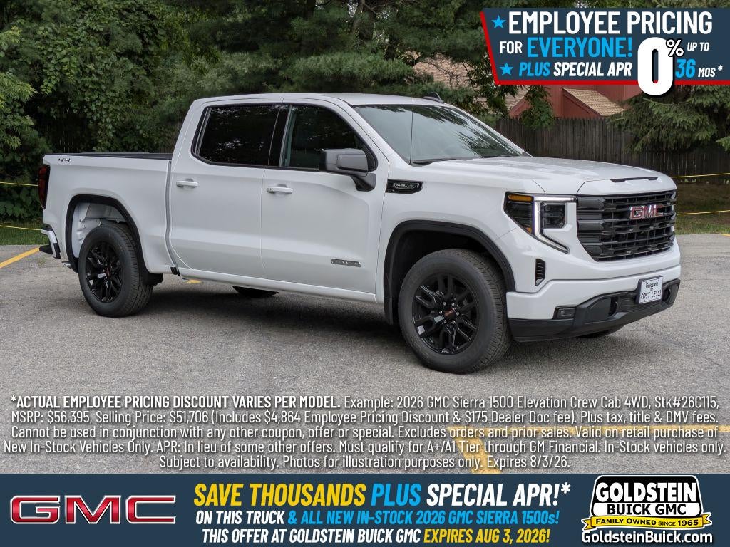 2026 GMC Sierra 1500 Elevation