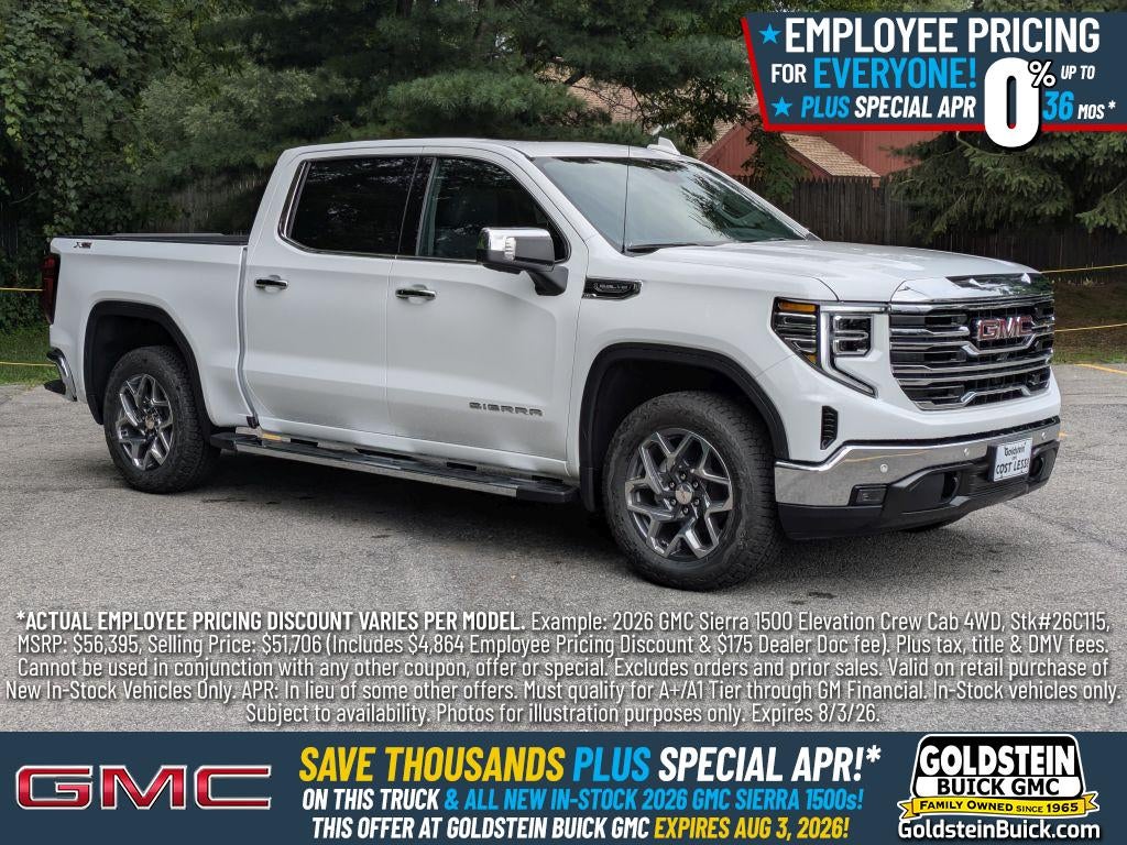 2026 GMC Sierra 1500 SLT