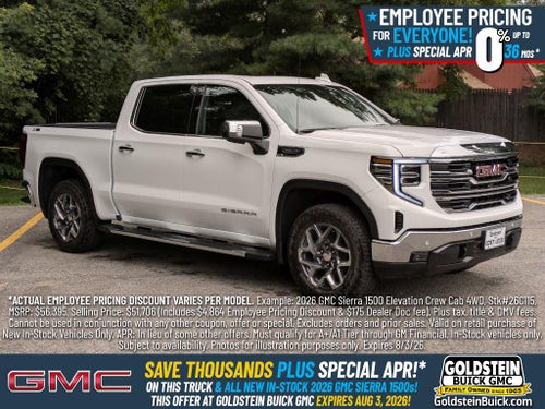2026 GMC Sierra 1500 SLT