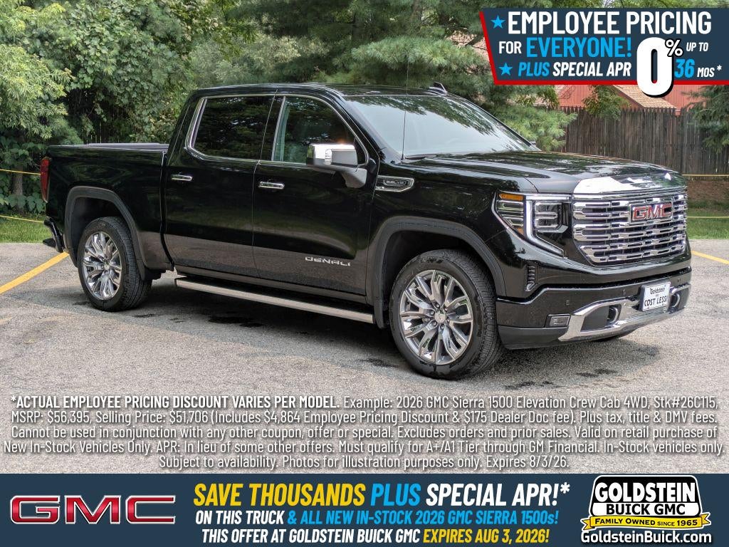 2026 GMC Sierra 1500 Denali