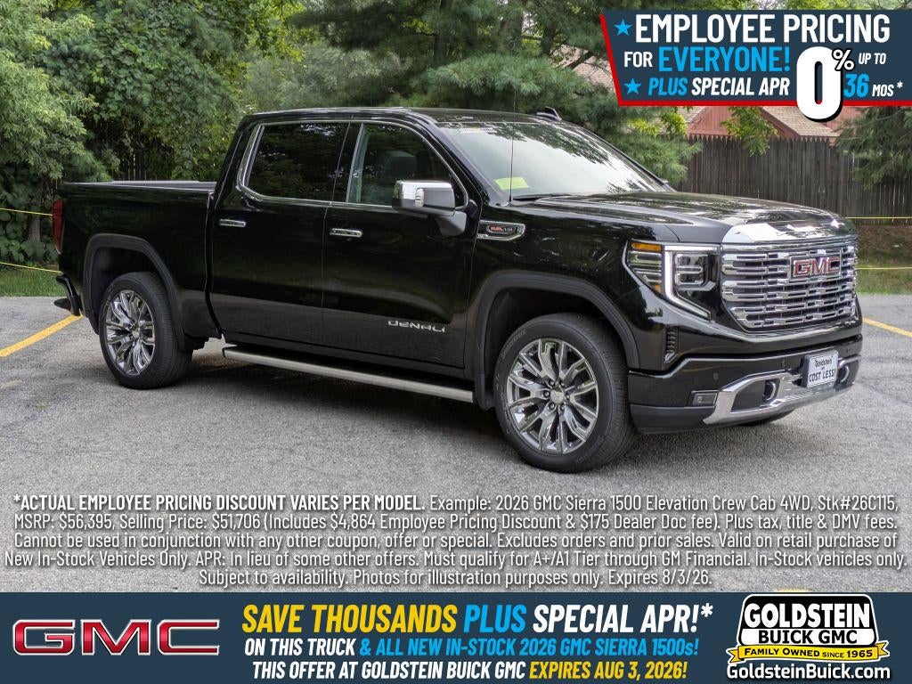 2026 GMC Sierra 1500 Denali