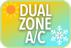 DUAL ZONE AIR CONDITIONING