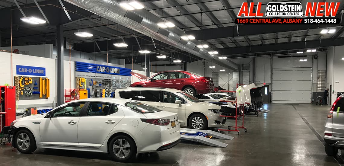 Photo of Goldstein Body Shop tools and equipment