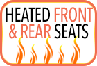 HEATED FRONT AND REAR SEATS