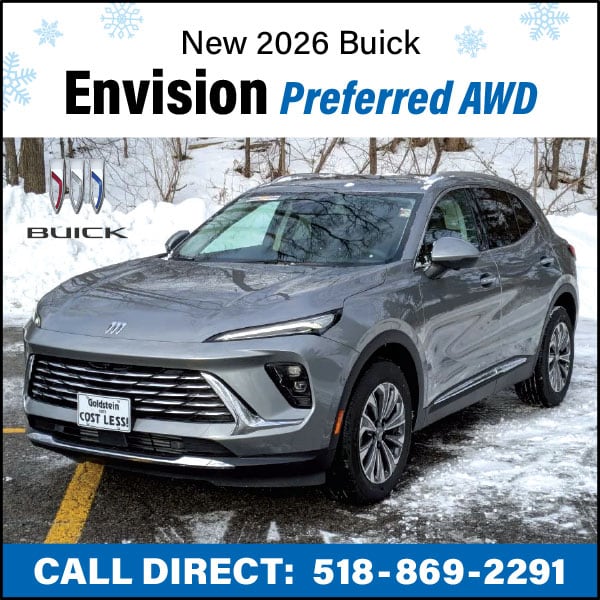 Only $449 Per Month to Lease a New 2026 Buick Envision Preferred AWD!*