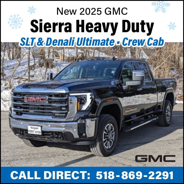 Save $5,000 OFF MSRP on a New 2025 GMC Sierra Heavy Duty