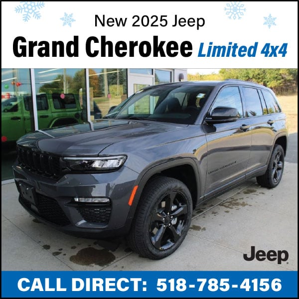 Only $443 Per Month to Lease a New 2025 Jeep Grand Cherokee Limited 4x4!*