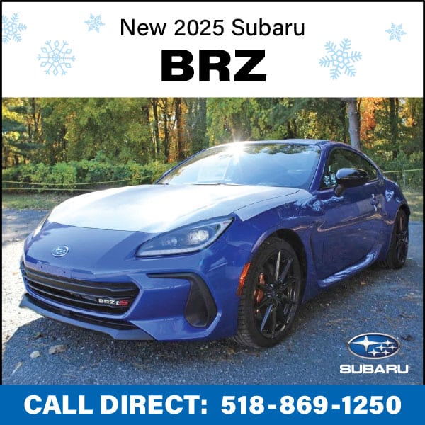 1.9% APR for 75 Months on a New 2025 Subaru BRZ!*