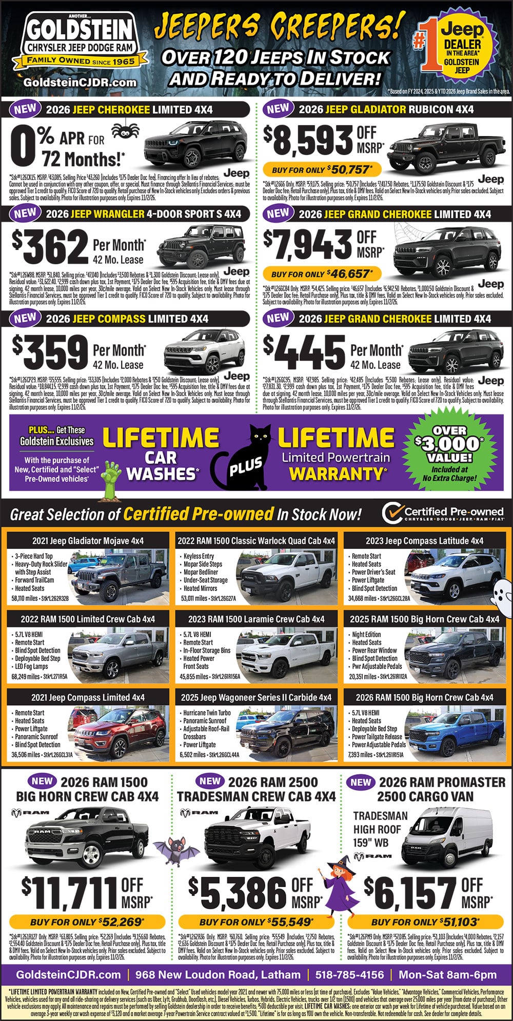 Goldstein CDJR Print Specials!